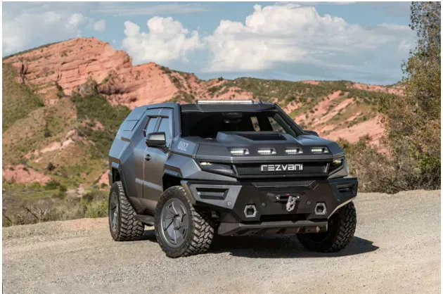 Rezvani Vengeance: Роскошный Броневик для Экстремальных Условий